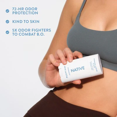 Native Solid Deodorant Midnight Jasmine & Sage 2.65oz - Imperfect Container - Image 7