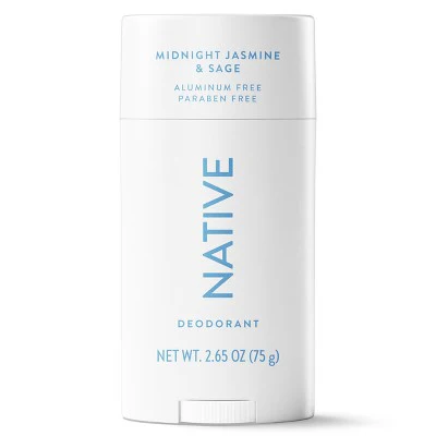 Native Solid Deodorant Midnight Jasmine & Sage 2.65oz - Imperfect Container - Image 9