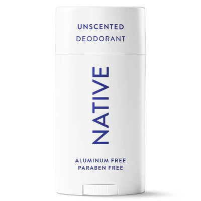 Native Solid Deodorant Unscented Aluminum-Free 2.65oz - Imperfect Container