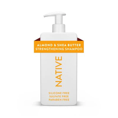 Native Vegan Strengthening Shampoo with Almond & Shea Butter 16.5 fl oz - New - Image 11