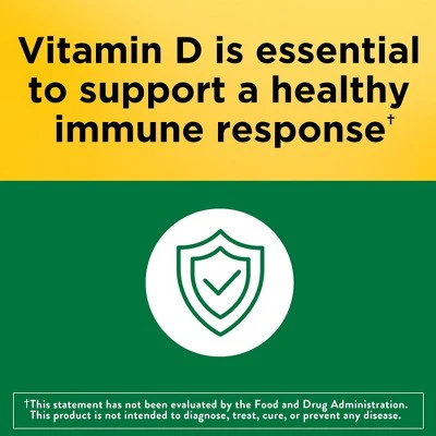 Nature Made Vitamin D3 1000 IU (25 mcg), Bone Health and Immune Support Softgel 300ct - New - Image 5