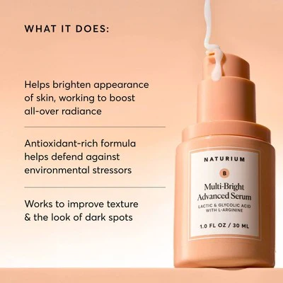 Naturium Multi-Bright Advanced Serum 1 fl oz - Imperfect Box - Image 3