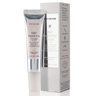 Naturium Multi-Peptide Eye Cream 0.5 fl oz - Imperfect Box - Image 3