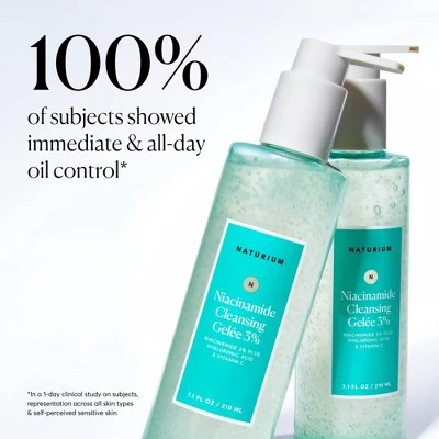 Naturium Niacinamide Cleansing Gelee 3% 7.1 fl oz - New - Image 4