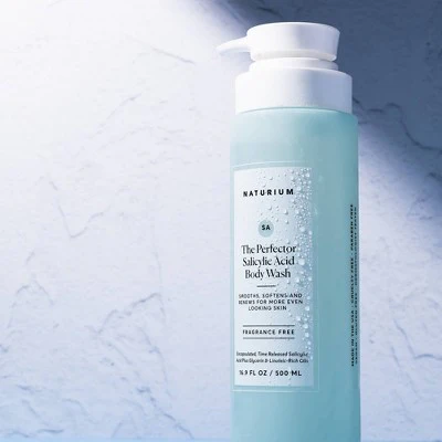 Naturium The Perfector Salicylic Acid Skin Smoothing Body Wash 16.9 fl oz - Imperfect Container - Image 8