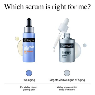 Neutrogena Collagen Bank 15% Vitamin C Glow + Tone Booster Serum 0.5 fl oz - Imperfect Box - Image 9