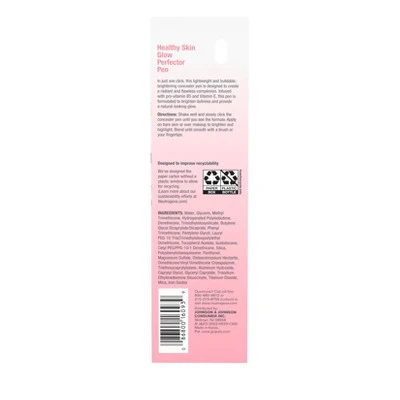 Neutrogena Healthy Skin Glow Perfector Pen Concealer Fair 0.1 fl oz - Imperfect Box - Image 10