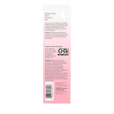 Neutrogena Healthy Skin Glow Perfector Pen Concealer Tan 0.1 fl oz - Imperfect Box - Image 10