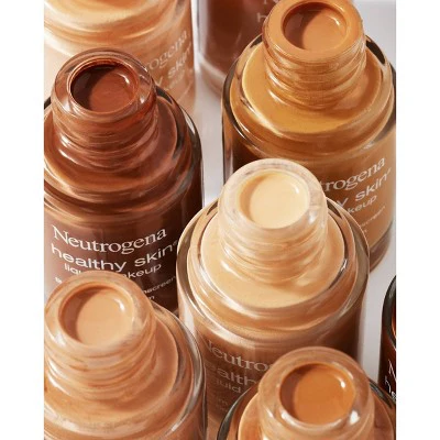 Neutrogena Healthy Skin Liquid Makeup Foundation 70 Fresh Beige - Imperfect Container - Image 2