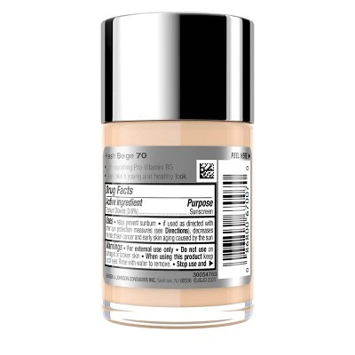 Neutrogena Healthy Skin Liquid Makeup Foundation 70 Fresh Beige - Imperfect Container - Image 8