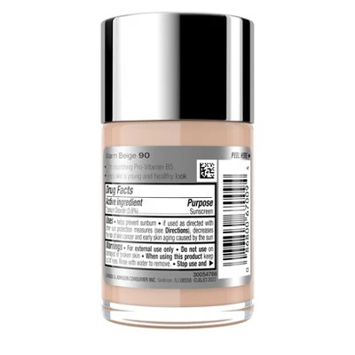 Neutrogena Healthy Skin Liquid Foundation 90 Warm Beige - Imperfect Container - Image 8