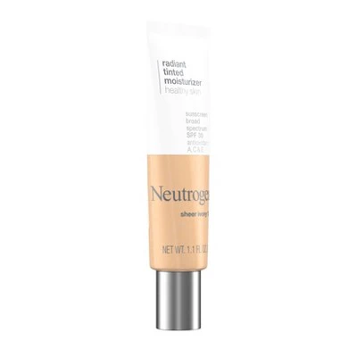 Neutrogena Healthy Skin Radiant Tinted Moisturizer SPF 25 Sheer Fair 20 1.1 fl oz - Imperfect Container - Image 3