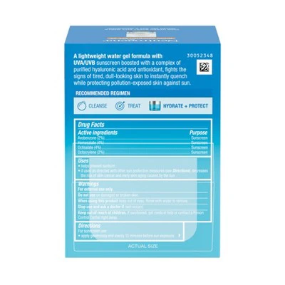 Neutrogena Hydro Boost City Shield Water Face Gel SPF 25 1.7oz - Missing Box - Image 7
