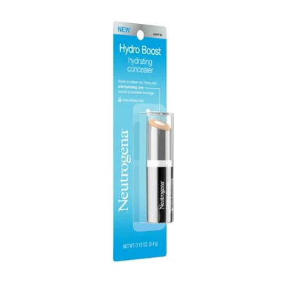Neutrogena Hydro Boost Hydrating Concealer Stick 20 Light 0.12oz - Imperfect Box - Image 4