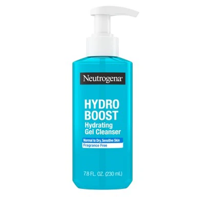 Neutrogena Hydro Boost Hydrating Facial Cleanser and Makeup Remover 7.8 fl oz - Imperfect Container