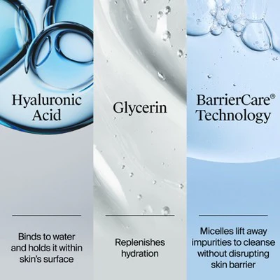 Neutrogena Hydro Boost Hydrating Facial Cleanser and Makeup Remover 7.8 fl oz - Imperfect Container - Image 5