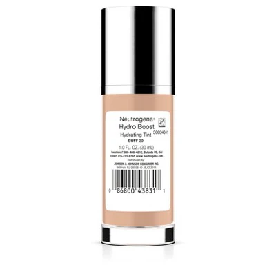 Neutrogena Hydro Boost Hydrating Tint Liquid Foundation 30 Buff - Imperfect Container - Image 2
