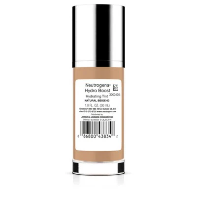 Neutrogena Hydro Boost Hydrating Tint Liquid Foundation 60 Natural Beige - Imperfect Container - Image 2