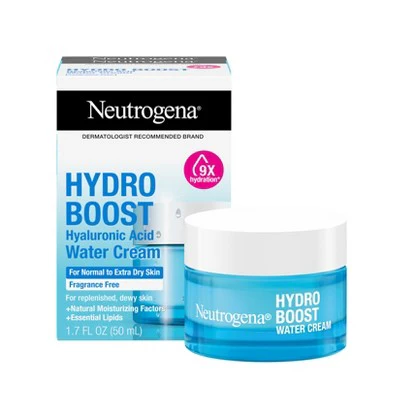 Neutrogena Hydro Boost Water Face Cream Dry Acne-Prone Skin 1.7oz - Missing Box