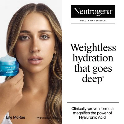 Neutrogena Hydro Boost Water Face Gel for Normal to Oily Skin 1.7oz - Imperfect Box - Image 3