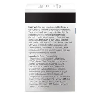 Neutrogena Rapid Wrinkle Repair Retinol Face Moisturizer Cream with Hyaluronic Acid 1.7oz - Imperfect Box - Image 10