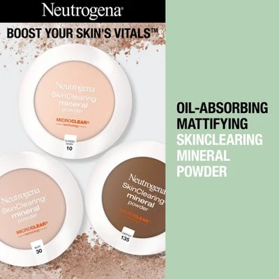 Neutrogena Skin Clearing Pressed Powder 50 Soft Beige 0.38oz - New - Image 3