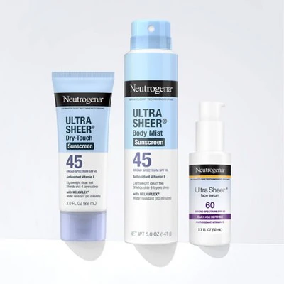 Neutrogena Ultra Sheer Dry-Touch Sunscreen Broad Spectrum SPF 45 6 fl oz /2ct - Missing Box - Image 11
