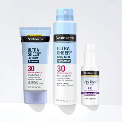 Neutrogena Ultra Sheer Dry-Touch Water Resistant Lotion SPF 30 5 fl oz - Imperfect Container - Image 11