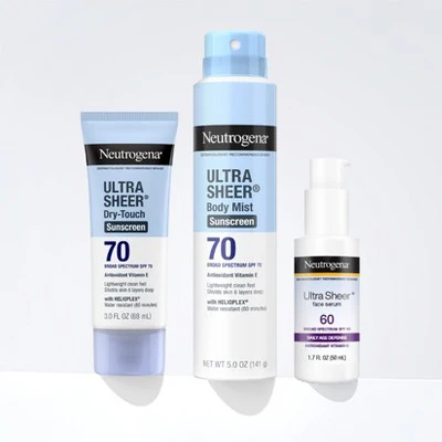 Neutrogena Ultra Sheer Sunscreen SPF 70 2pk/88ml - New - Image 11