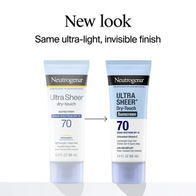 Neutrogena Ultra Sheer Sunscreen SPF 70 2pk/88ml - New - Image 3