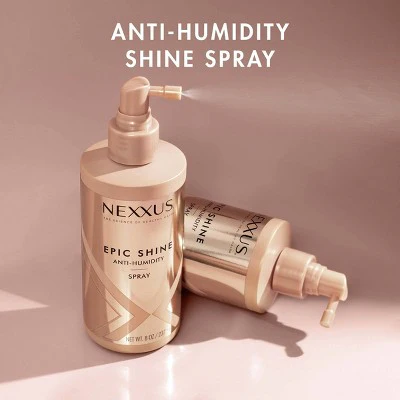 Nexxus Anti Humidity Epic Shine Hair Spray 8oz - Imperfect Container - Image 3