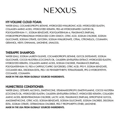Nexxus Hy-Volume Leave-In Cloud Foam Hair Mousse 5.5 fl oz - New - Image 6