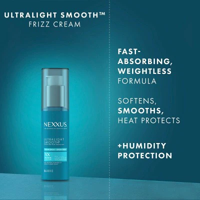 Nexxus Ultralight Smooth Frizz Defy Cream Serum 4 fl oz - Imperfect Container - Image 4