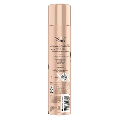 Nexxus XXL Volume Medium Hold Hair Spray 10oz - Imperfect Container - Image 2