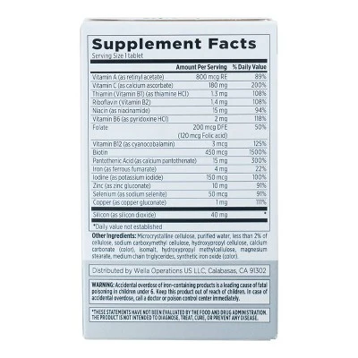 Nioxin Recharging Complex Hair Growth Vitamin - 2.4oz/30ct - Image 2