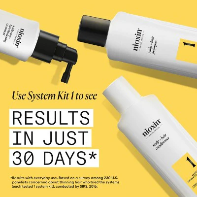 Nioxin System 1 Shampoo Cleanser 10.1 fl oz - New - Image 4