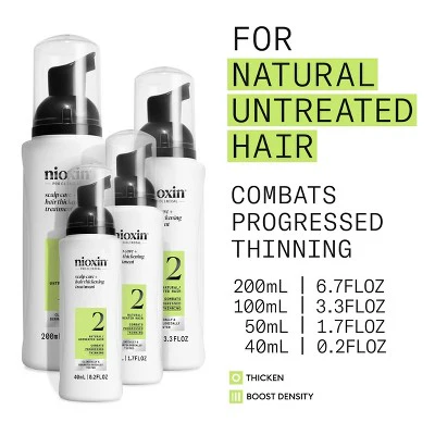 Nioxin System 2 Hair Treatment 3.3 fl oz - New - Image 9