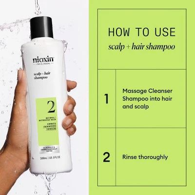 Nioxin System 2 Shampoo Cleanser 10.1 fl oz - New - Image 6