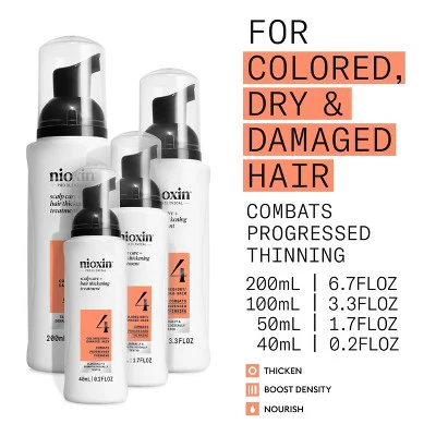 Nioxin System 4 Hair Treatment 3.3 fl oz - New - Image 9
