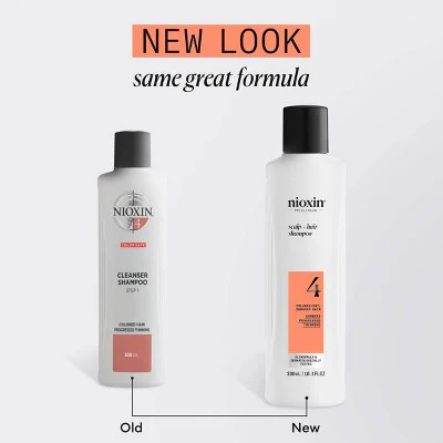 Nioxin System 4 Shampoo Cleanser - 10.1 fl oz - Image 9