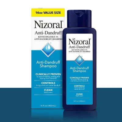 Nizoral Anti-Dandruff Shampoo with 1% Ketoconazole 14 fl oz - Imperfect Box - Image 3
