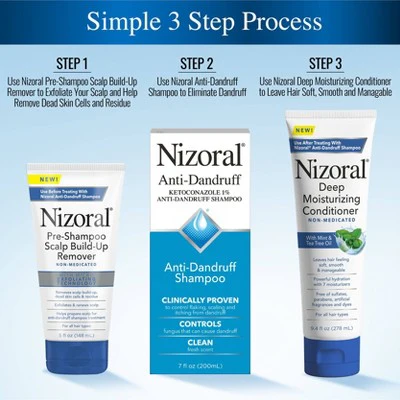 Nizoral Pre-Shampoo Scalp Build-Up Remover 5 fl oz - New - Image 4