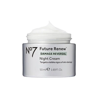 No7 Future Renew Damage Face Moisturizing Night Cream 1.69 fl oz - Missing Box - Image 2
