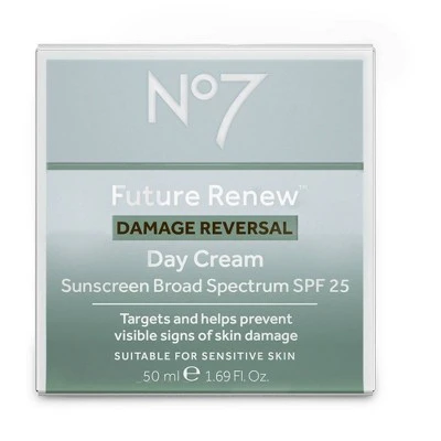 No7 Future Renew Damage Reversal Day Cream SPF 25 1.69 fl oz - Imperfect Box - Image 7