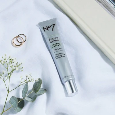 No7 Future Renew Damage Reversal Face Serum 1.69 fl oz - Imperfect Box - Image 6