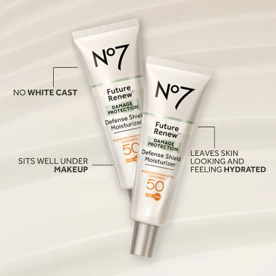 No7 Future Renew Moisturizer SPF 50 1.69oz - Imperfect Box - Image 3