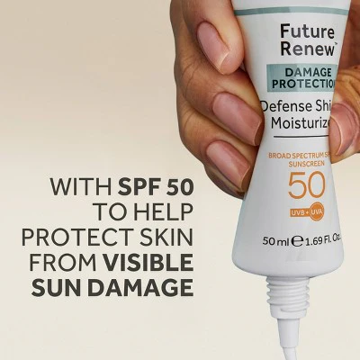 No7 Future Renew Moisturizer SPF 50 1.69oz - Imperfect Box - Image 5