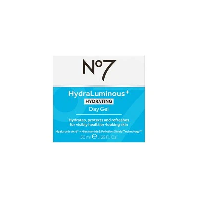 No7 HydraLuminous+ 2% Hyaluronic Acid Day Gel 1.69 fl oz - Imperfect Box - Image 7