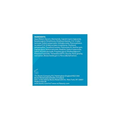 No7 HydraLuminous+ 2% Hyaluronic Acid Night Gel 1.69 fl oz - Imperfect Box - Image 9