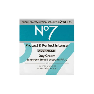 No7 Protect & Perfect Intense Advanced Day Cream with SPF 30 1.69 fl oz - Imperfect Box - Image 2